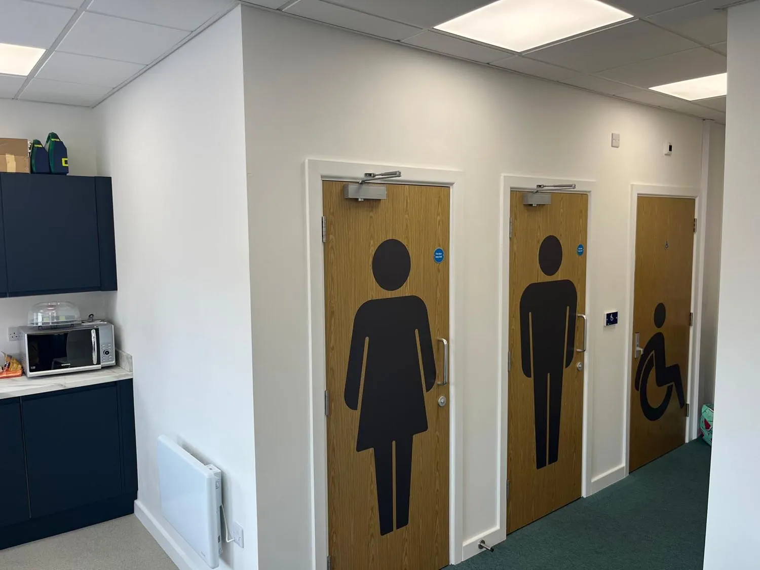 Commercial Washrooms project example 1