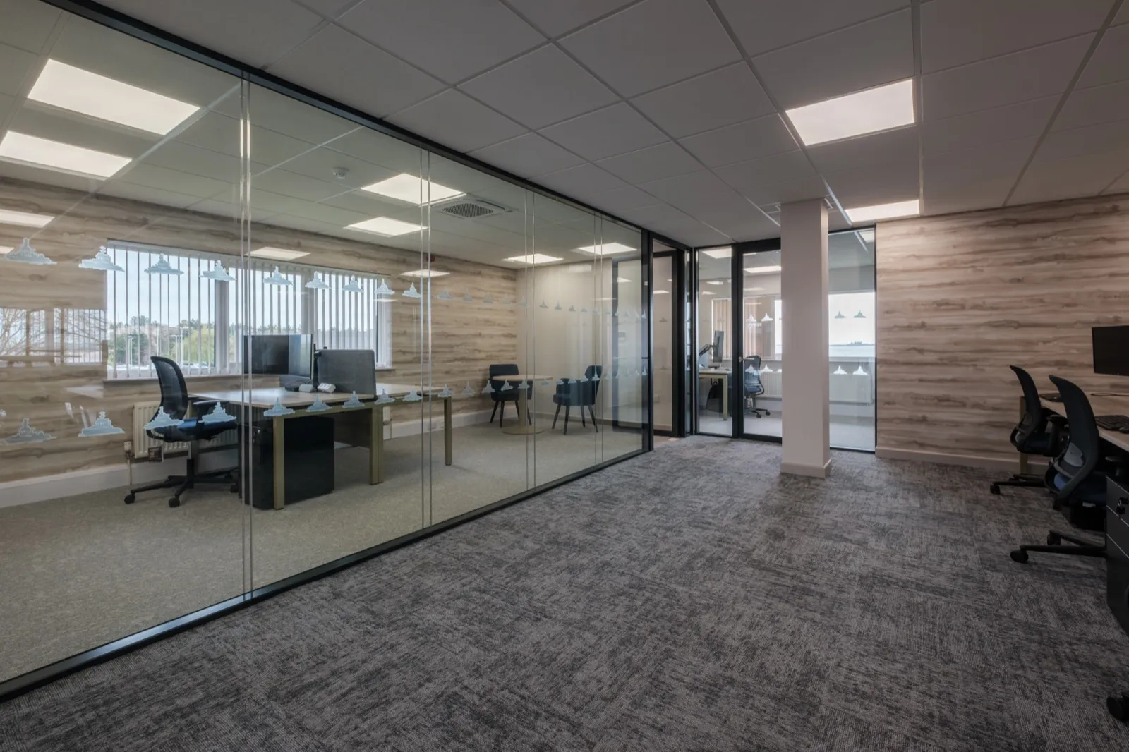Office Glass Walls & Door Systems project example 2