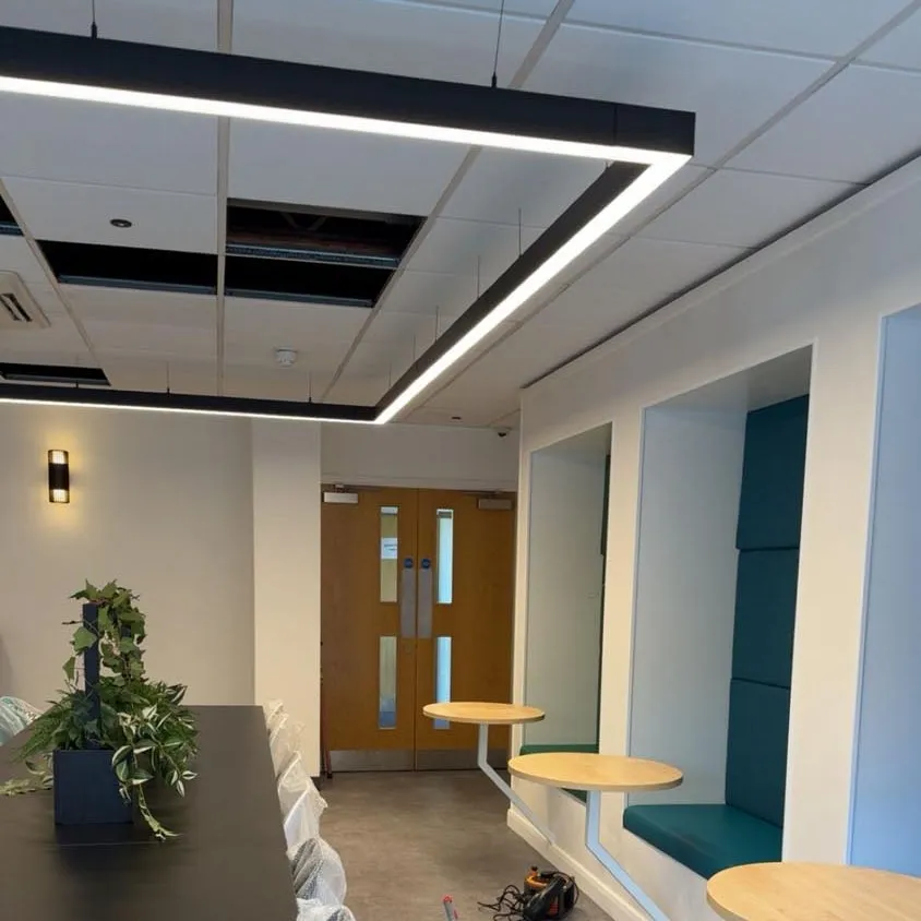 Office Lighting project example 4