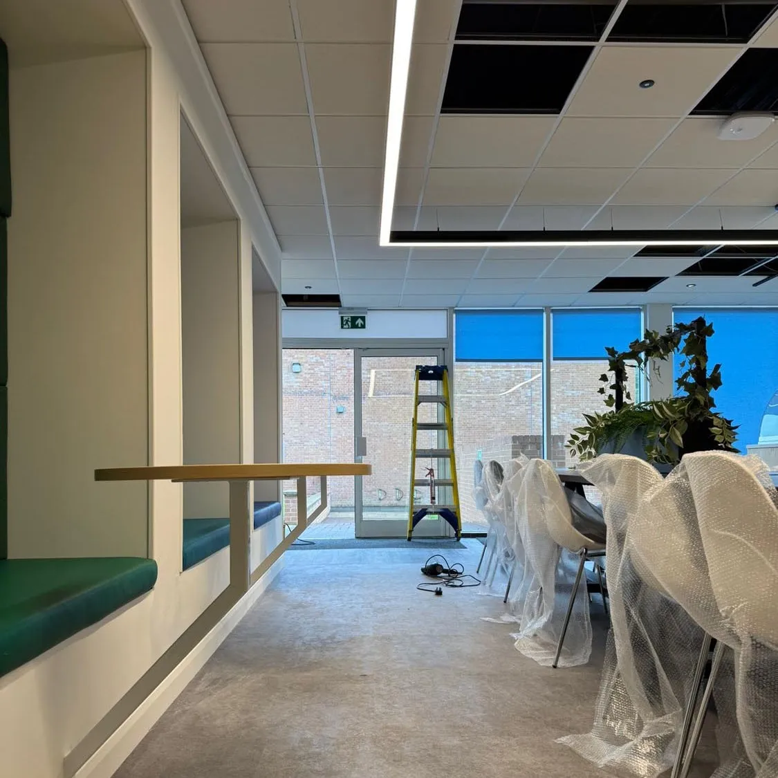 Office Lighting project example 3