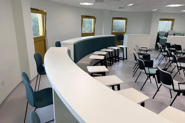 Desk & Partition Relocation